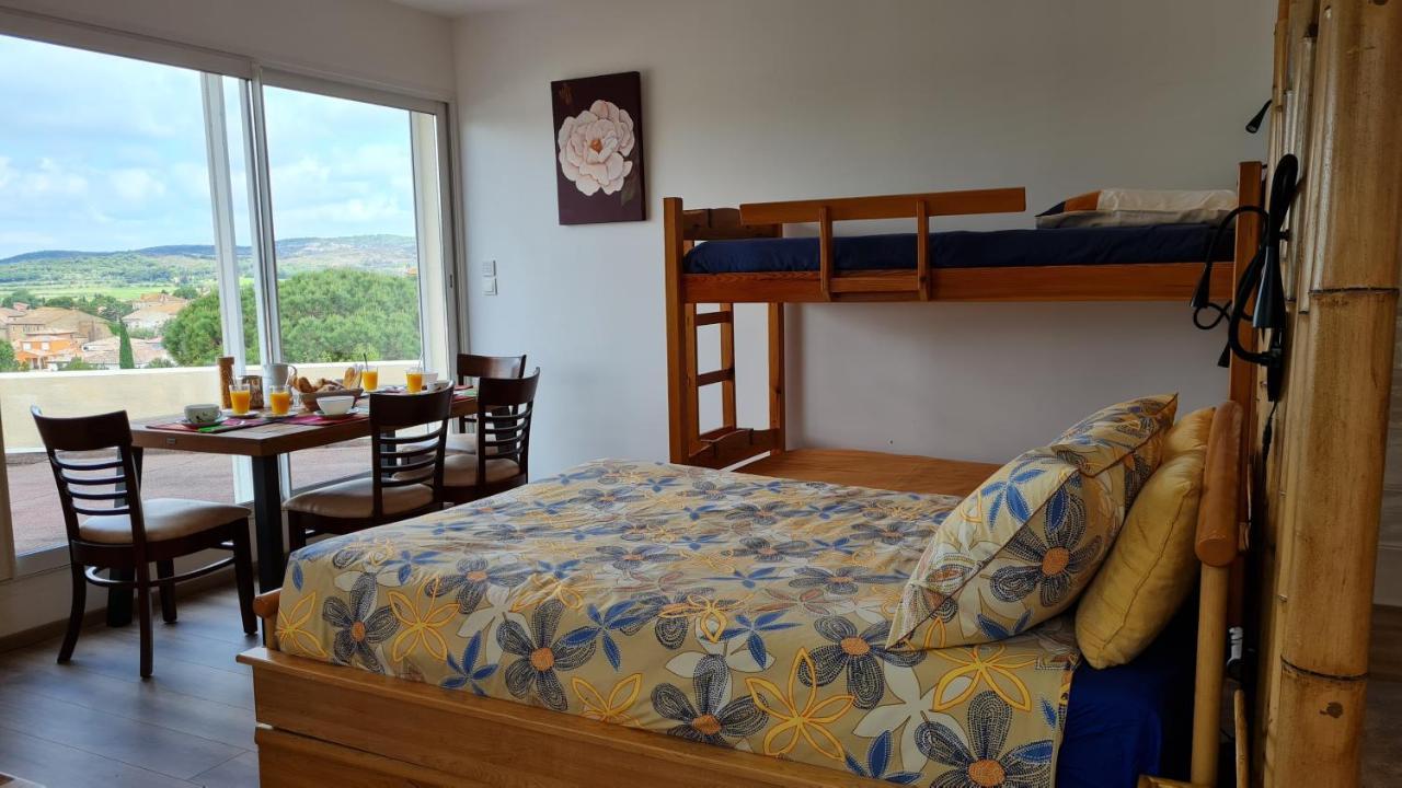 Chambres D'Hotes B&B La Bergeronnette Avec Piscine Couverte Chauffee Bizanet Ngoại thất bức ảnh